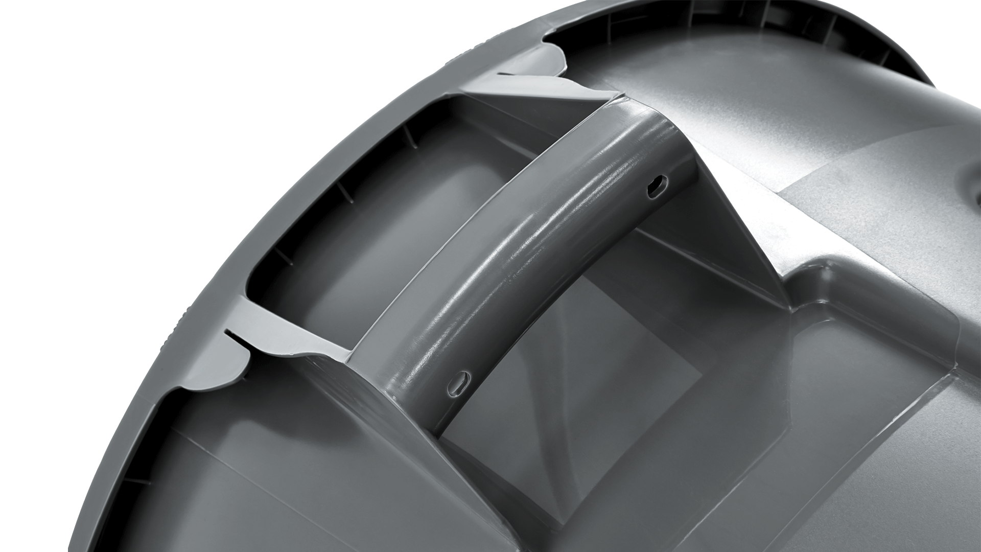 Gray Rubbermaid® BRUTE® Vented Container Handle